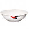 "Rooster" Porcelain Rolled-Edge Bowl