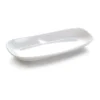 Beige Melamine Deep Platter 12.2"