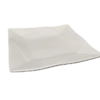 Melamine Diamond Rim Pattern Square  Plate 12"