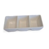 R/C Ceramic 3-Comp Sauce Dish (BE12839)